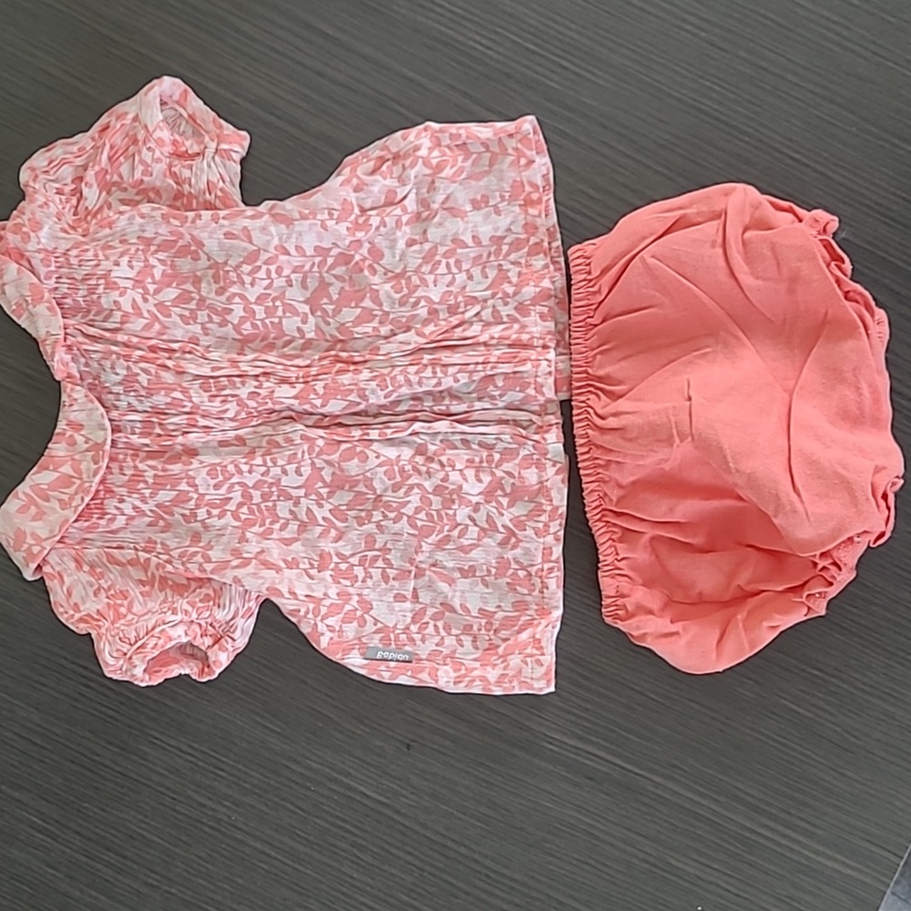 Babidu Baby girl 2 piece set 9m